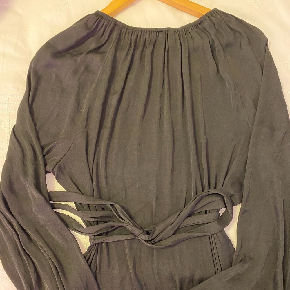 Black dress shirt